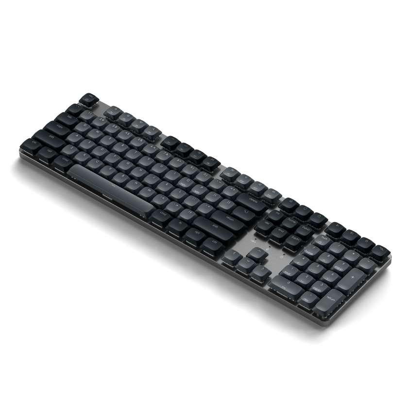 Satechi SM3 Slim Mechanical Backlit Bluetooth Keyboard (Dark) - US- Dark