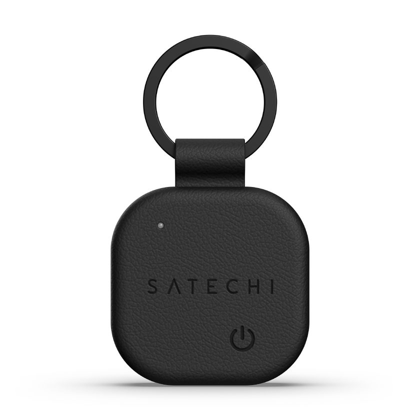 Satechi Vegan-leather Findall Keychain - Black