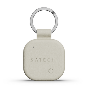 Satechi Vegan-leather Findall Keychain - Sand