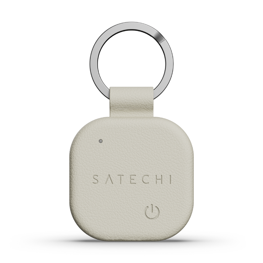Satechi Vegan-leather Findall Keychain - Sand