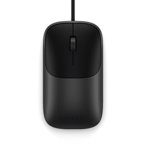 Satechi Slim LX Wired Mouse - Space Black