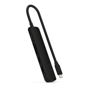 Satechi 6-in-1 USB-C Slim Multiport Adapter - Black