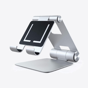 Satechi Aluminium R1 Adjustable Mobile Stand Silver
