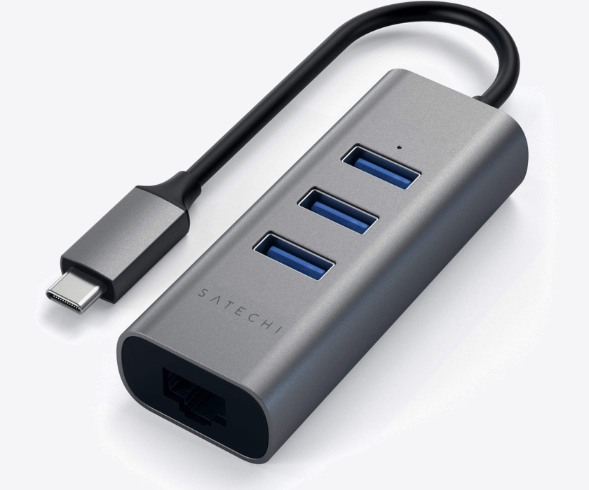 Satechi Aluminium Type-C Hub Space Gray