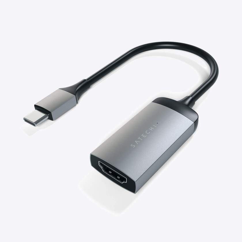Satechi Type-C to 4K HDMI Adapter – Space Gray