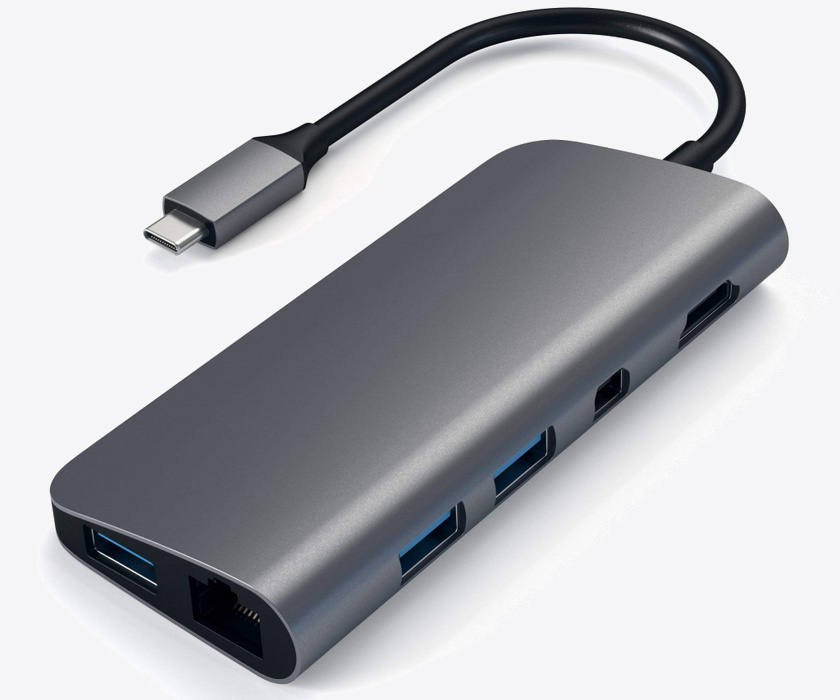 Satechi Type-C Multimedia Adapter Space Gray