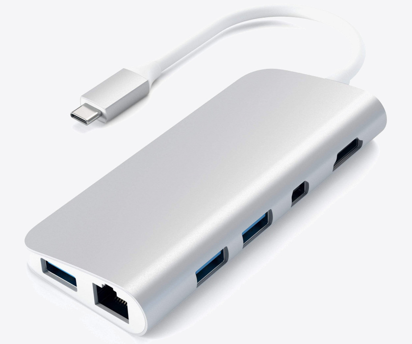 Satechi Type-C Multimedia Adapter Silver