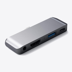 Satechi Aluminium Type-C Mobile Pro Hub Space Grey