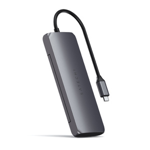 Satechi Aluminium USB-C Hybrid Multiport adapter Space Gray