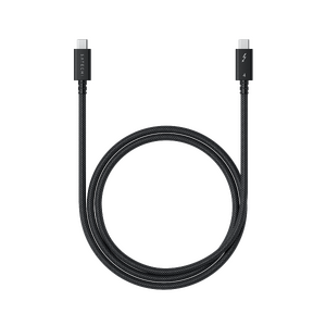 Satechi Thunderbolt 4 Pro Braided Cable 1m (PD240W,40Gpbs data,8K resolution) - Black