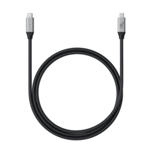 Satechi USB4 Pro Braided Cable 1.2m (PD240W,40Gbps data,8K/60Hz or 4K/120Hz) - Black