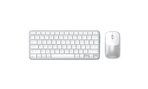 Satechi Slim CEX1 Wireless Combo (Keyboard and Mouse) - US English - Silver