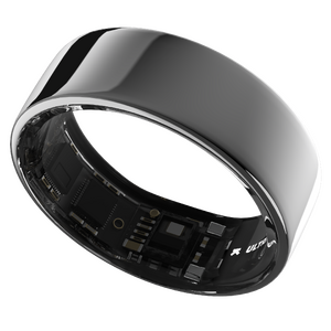 Ultrahuman Ring Air - Smart Ring, Charger, USB Cable / Size-12- Air_Silver