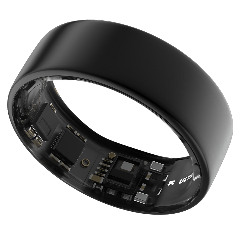 Ultrahuman Ring Air - Smart Ring, Charger, USB Cable / Size-14- Matt_Grey