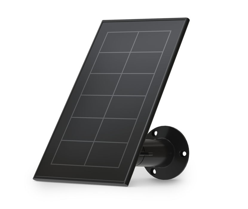 Arlo (acc.) Solar panel for Arlo (acc.) Ultra, Pro 3, Pro 4, Go 2 and Floodlight - Black