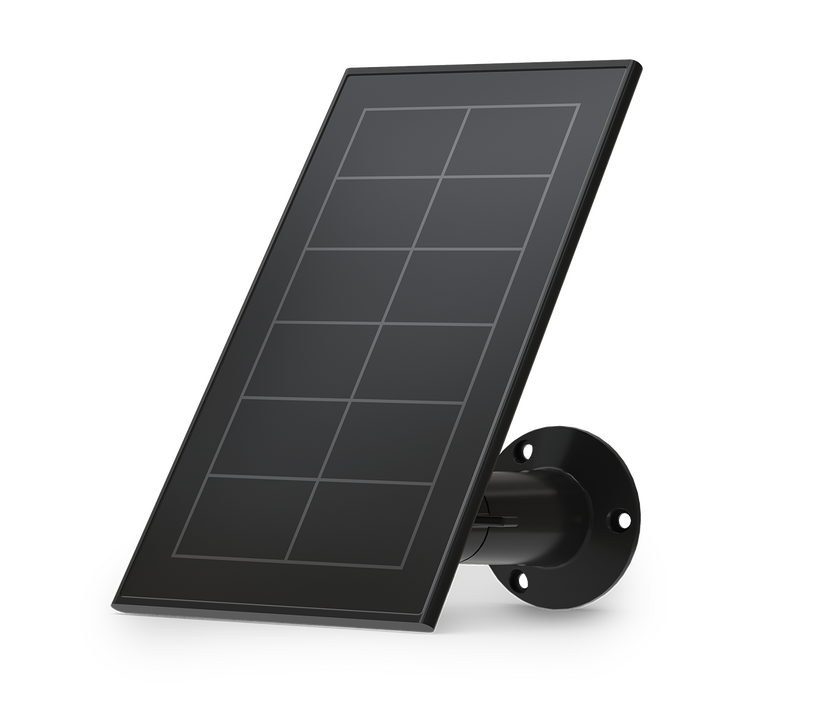 Arlo (acc.) Solar panel for Arlo (acc.) Ultra, Pro 3, Pro 4, Go 2 and Floodlight - Black