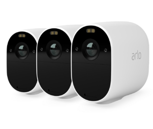 Arlo Essential Outdoor Security Camera - 3 Camera Kit - White