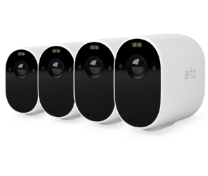 Arlo Essential Outdoor Security Camera - 4 Camera Kit - White