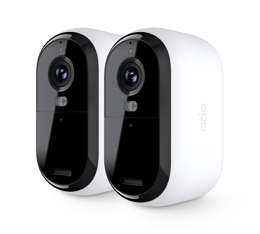 Arlo Essential (Gen.3) 2K Security Camera - 2 Camera Kit - White