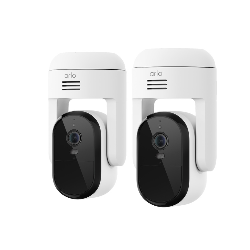 Arlo Essential (Gen.3) 2K PTZ Security Camera - 2 Camera Kit (EU only) - White