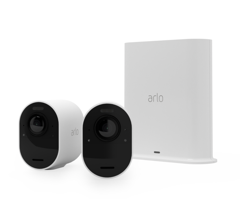 Arlo Ultra 2 Outdoor Security Camera 2 Camera Kit - White