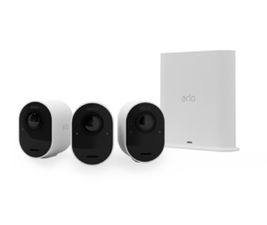 Arlo Ultra 2 Outdoor Security Camera 3 Camera Kit - White