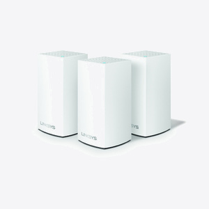 Linksys Velop Intelligent Mesh WiFi System, 3-Pack White (AC3900)