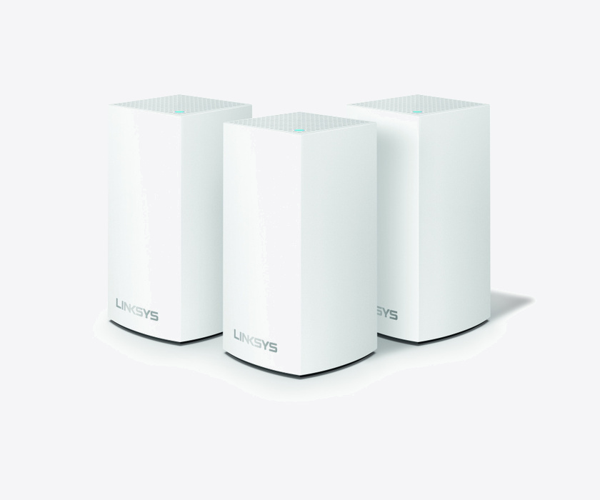 Linksys Velop Intelligent Mesh WiFi System, 3-Pack White (AC3900)