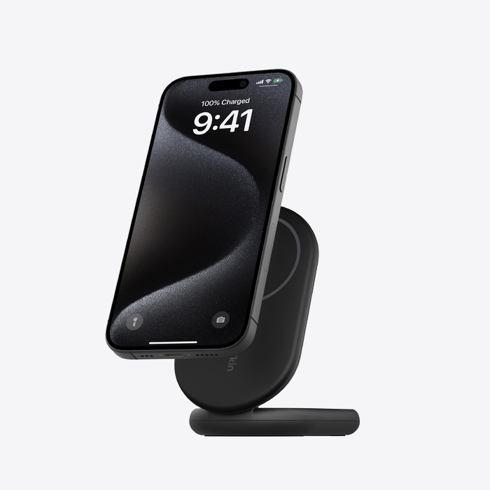Belkin BOOSTCHARGE Qi2 15w Magnetic Stand - Black