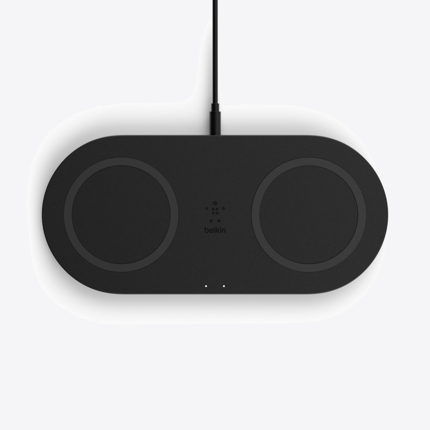 Belkin BOOST CHARGE Dual Wireless Charging Pads - Black