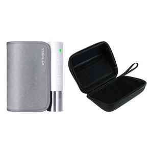 "Withings Blood Pressure Monitor Core w Wifi sync, Led screen, ECG sensor, Digital stethoscope (including Travel case for BPM Core)"