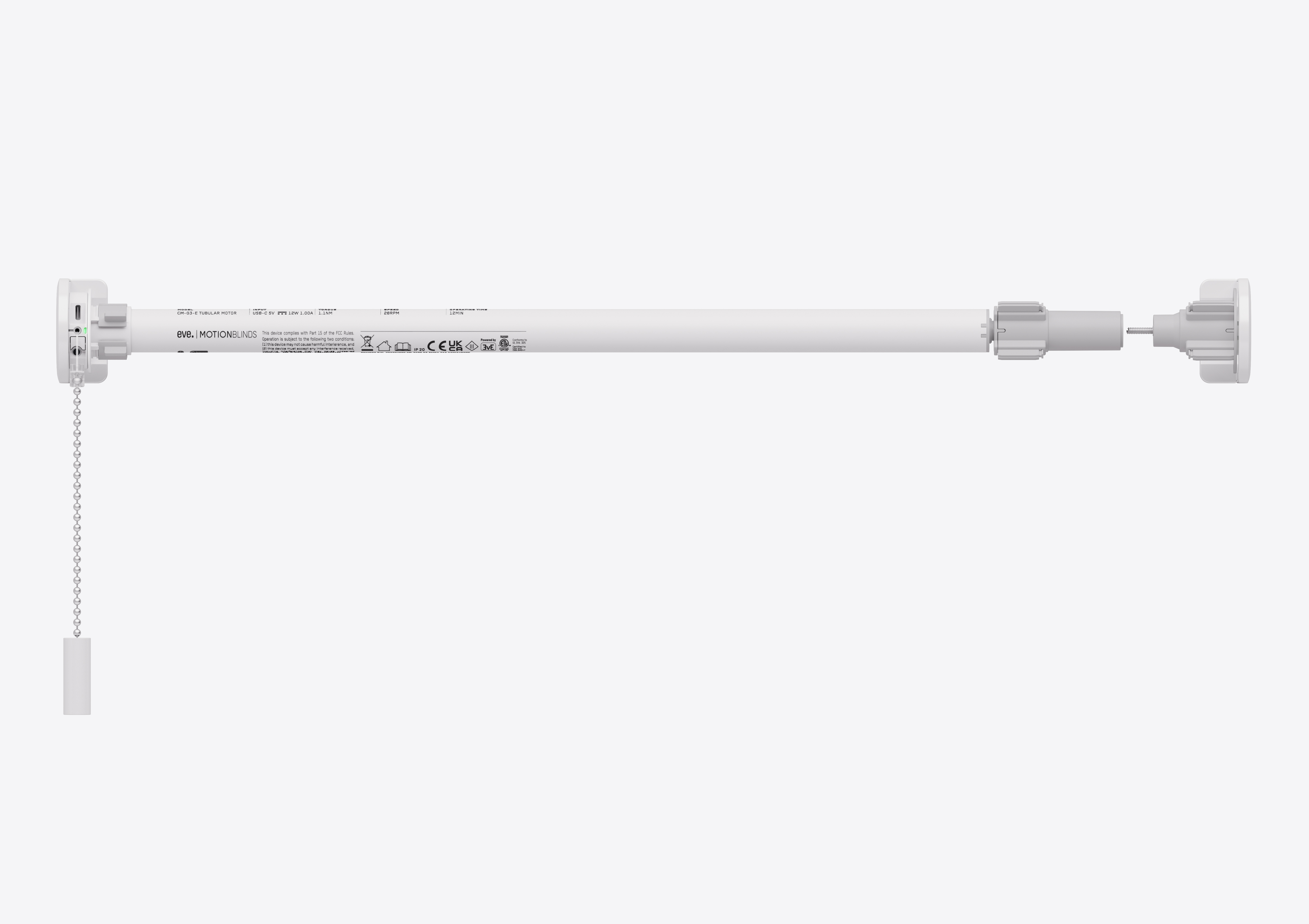 Eve MotionBlinds Upgrade Kit for Roller Blinds