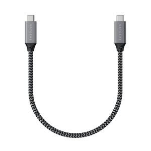 Satechi USB4 C-To-C Braided Cable 40 Gbps 80cm - Grey