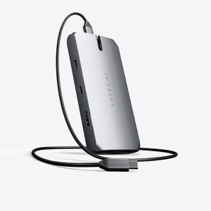 Satechi USB-C On the go Multiport adapter Space Gray