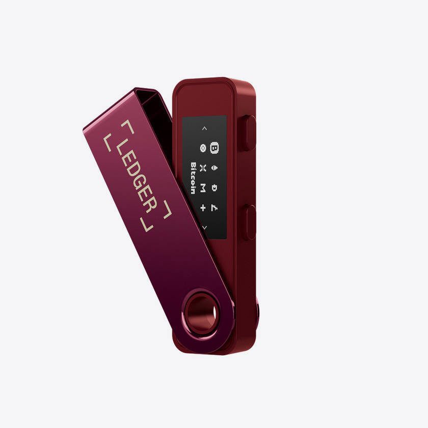 Ledger Nano S Plus Crimson Magenta