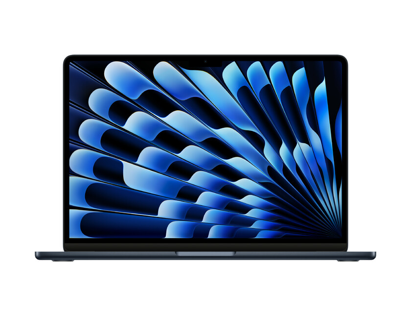 MacBook Air 13.6" с Apple M3 с 8-core CPU и 8-core GPU, 16GB, 256GB SSD - Midnight, Intl. Engl. клавиатура