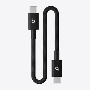 Beats USB-C to USB-C Woven Short Cable (20 cm) - Bolt Black