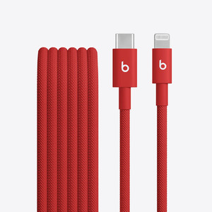 Beats USB-C to Lightning Woven Cable (1.5 m) - Rapid Red