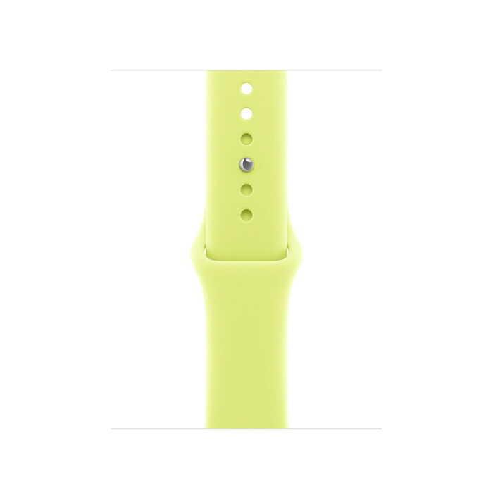 Apple Watch 42mm Band: Neon Yellow Sport Band - M/L - SEASONAL