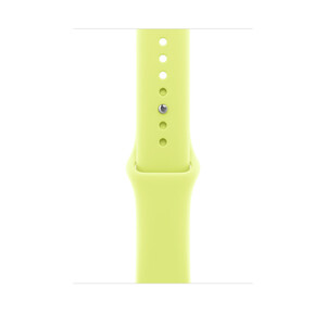 Apple Watch 46mm Band: Neon Yellow Sport Band - S/M - SEASONAL
