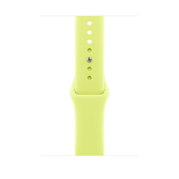Apple Watch 46mm Band: Neon Yellow Sport Band - S/M - SEASONAL