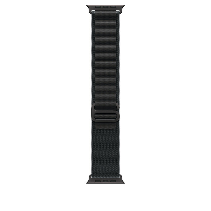 Apple Watch 49mm Loop: Black Alpine Loop - Small - Black Titanium Finish