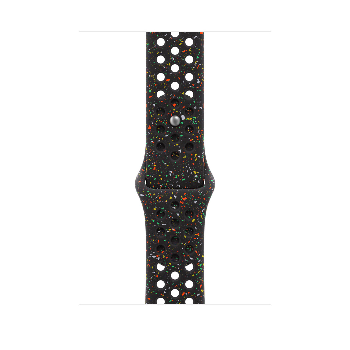 Apple Watch 46mm Band: Midnight Black Nike Sport Band - S/M