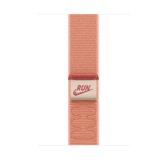 Apple Watch 46mm Loop: Alpenglow Pink Nike Sport Loop