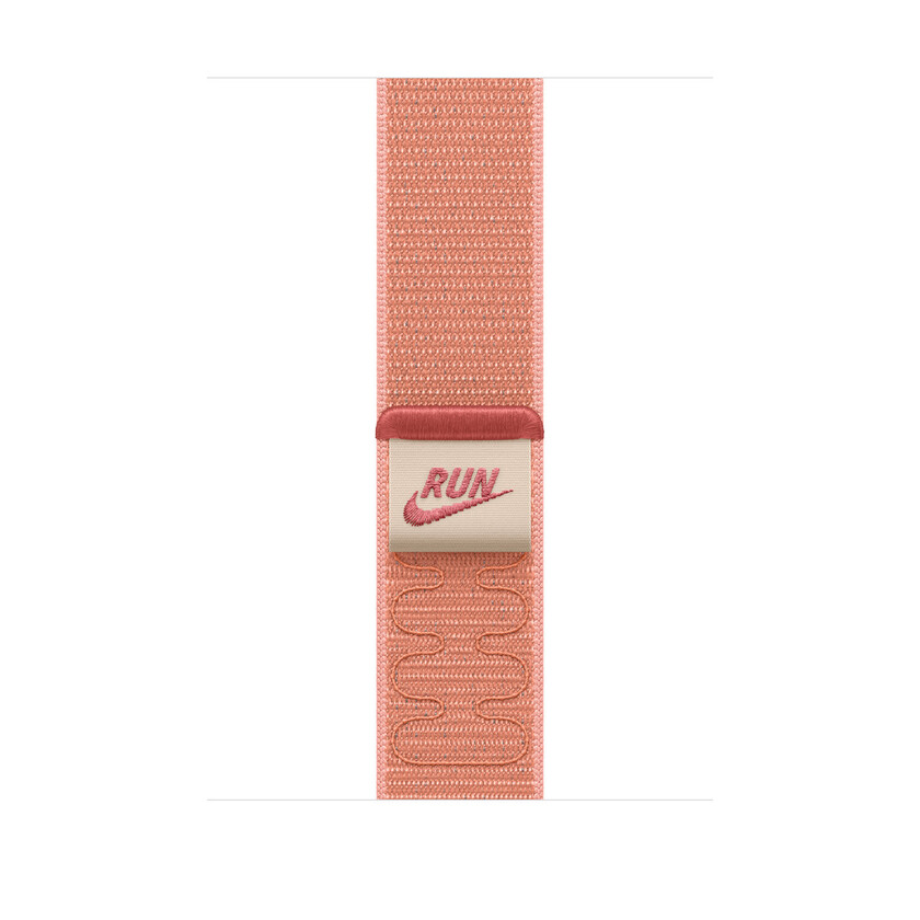 Apple Watch 46mm Loop: Alpenglow Pink Nike Sport Loop