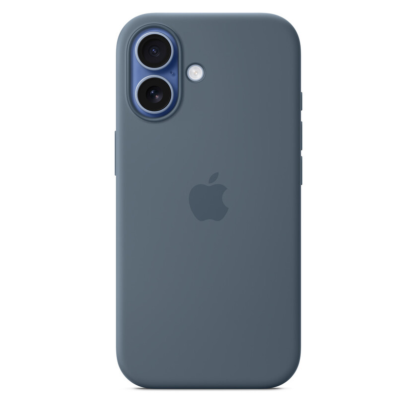 Apple iPhone 17 Silicone Case with MagSafe - Anchor Blue