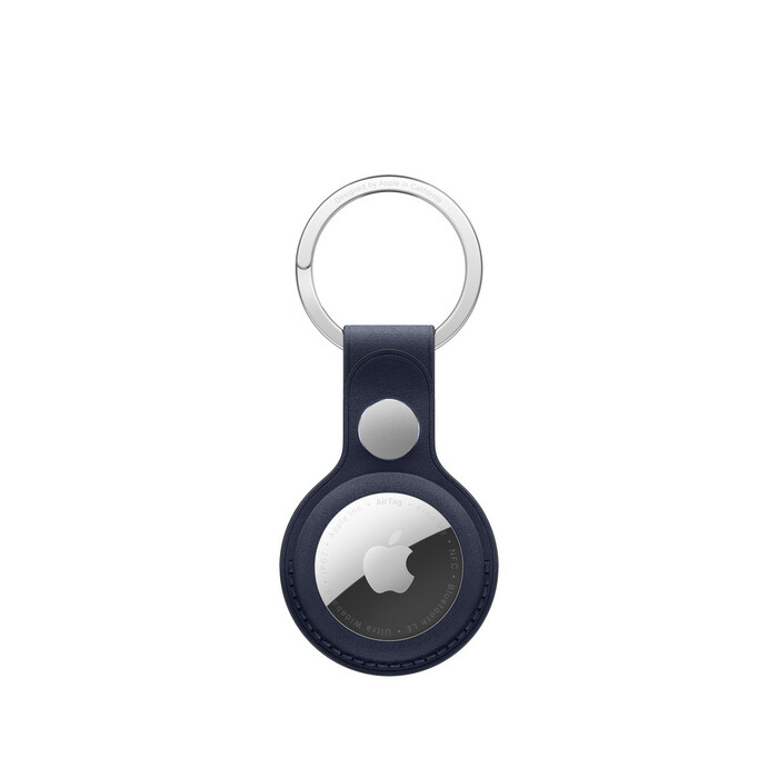 Apple AirTag FineWoven Key Ring - Navy