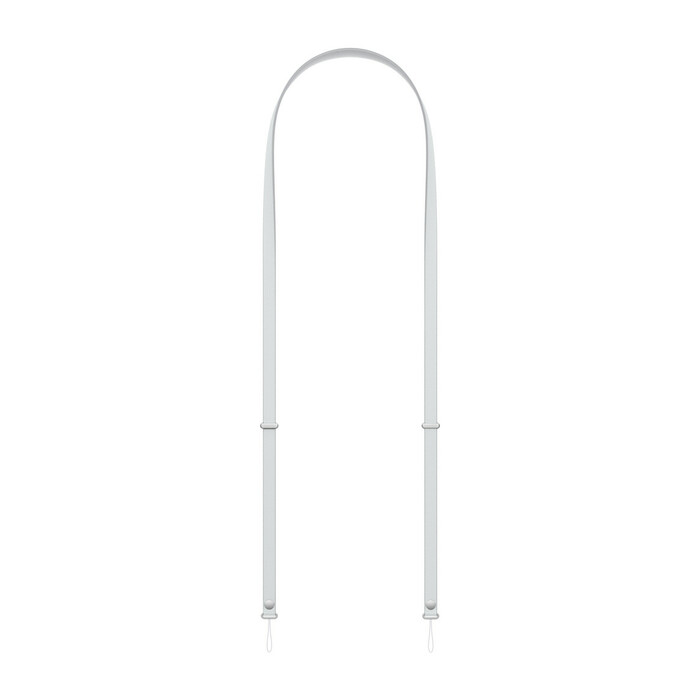 Apple Crossbody Strap - Light Gray