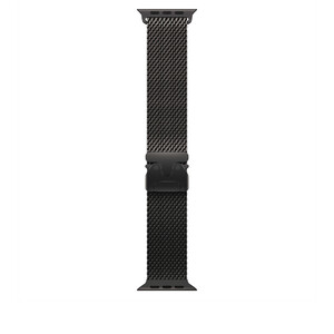 Apple Watch 49mm Loop: Black Titanium Milanese Loop - Small