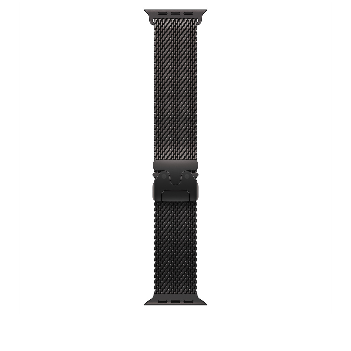 Apple Watch 49mm Loop: Black Titanium Milanese Loop - Medium